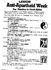 Leeds AAM week programme