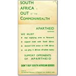 60s06. ‘South Africa is out of the Commonwealth – Apartheid Continues’ 