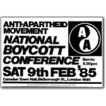 80s19. National Boycott Conference, 1985