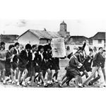 apd24. School students protest in Cape Town