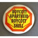 bdg31. Boycott Apartheid Boycott Shell