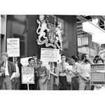 pic8425. Protest at Mayor of Johannesburg’s visit