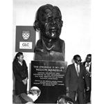 pic8522. Unveiling a bust of Nelson Mandela