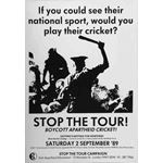 po119. Stop the Tour! Boycott Apartheid Cricket!
