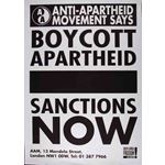 po125. Boycott Apartheid Sanctions Now