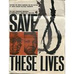 po144. ‘Save These Lives’ poster