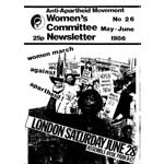 wnl26. AAM Women’s Newsletter 26, May–June 1986