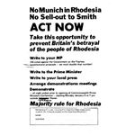 zim08. ‘No Munich in Rhodesia’